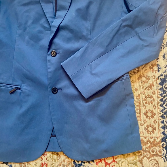 NWT Kit & Ace Navigator Stretch 2.0 Blazer Jacket Blue Men's Size Small S - Picture 3 of 14